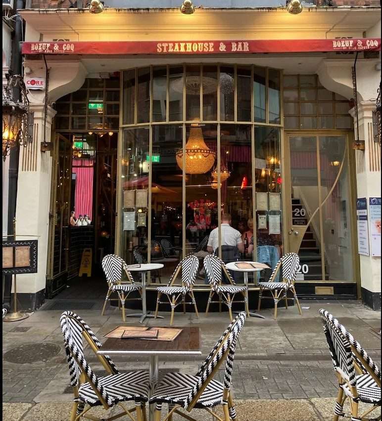 Boeuf & Coq on Suffolk Street, Dublin 2