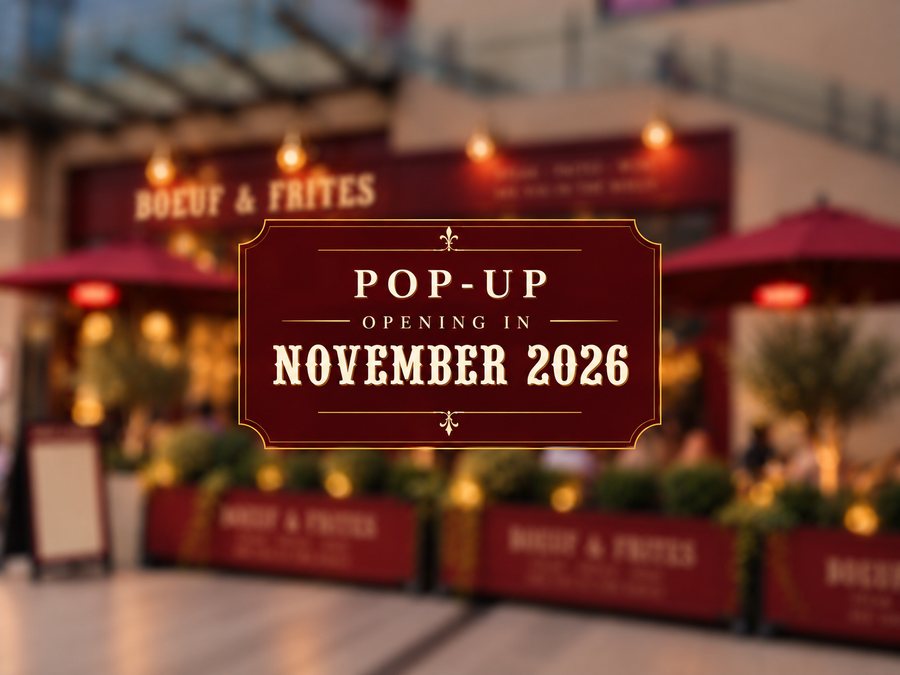A new Boeuf pop-up opening in November 2026