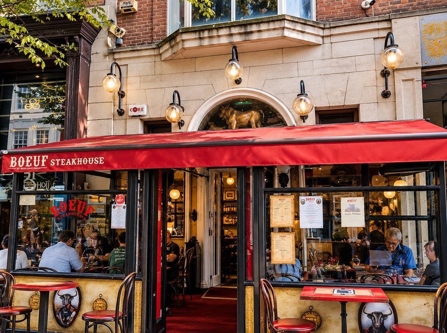 Boeuf steakhouse on South William Street, Dublin 2