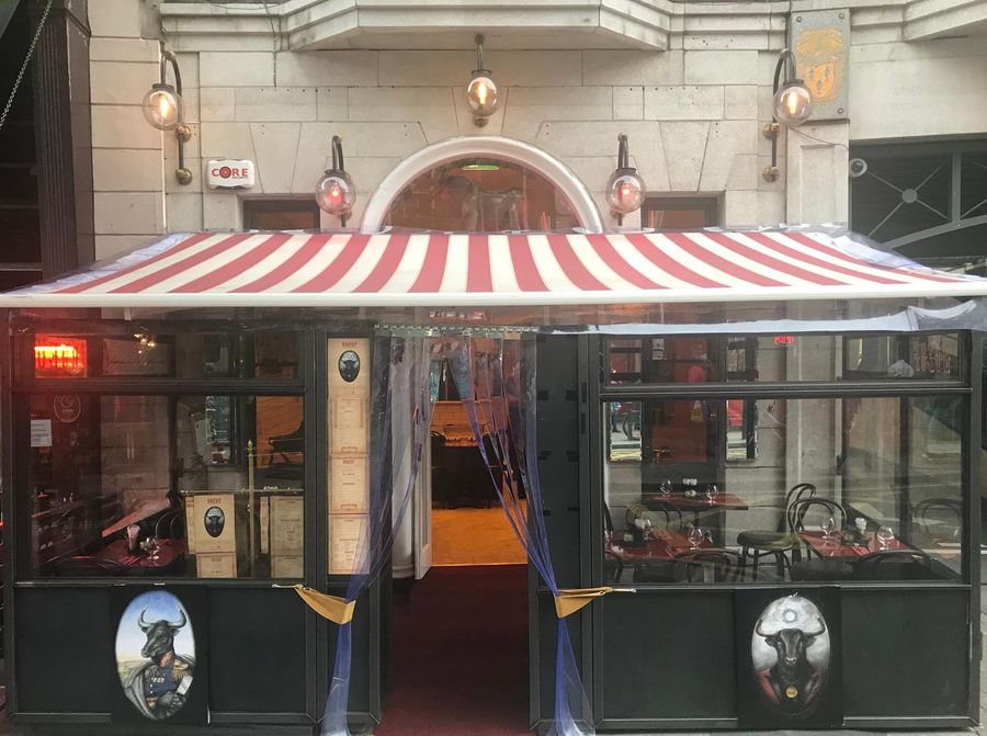 Boeuf steakhouse on South William Street, Dublin 2
